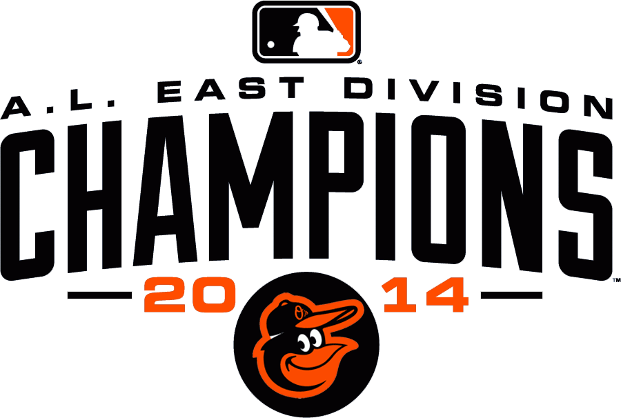 Baltimore Orioles 2014 Champion Logo iron on paper